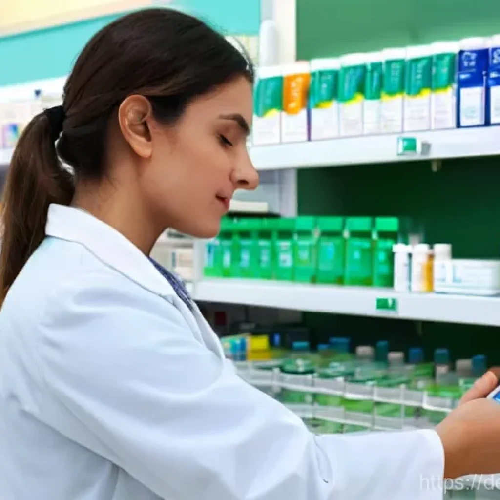 아랍어 의료 상황 표현 - **Prompt 1: Seeking Relief at a Pharmacy**
    A concerned but determined German female traveler in ...